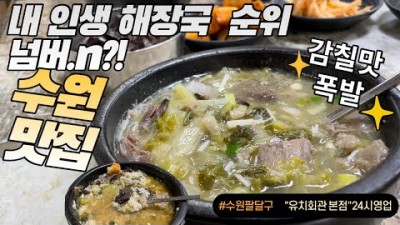 수원  맛집 해장국 맛집 가볼만한 곳, 국밥의 성지 수원 해장국 맛집 유치회관 갈만한 곳 정보